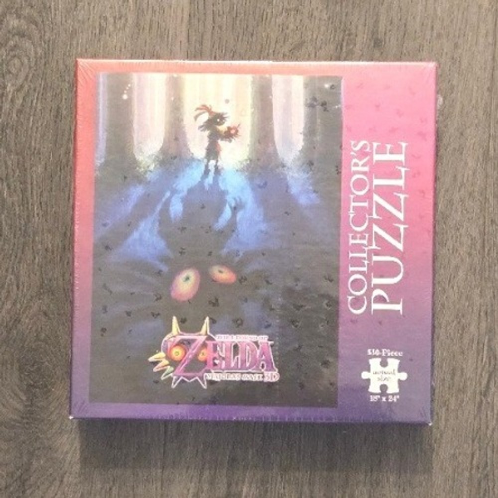 Legend of Zelda Majoras Mask 3D 550 Piece Jigsaw Puzzle USAopoly Sealed